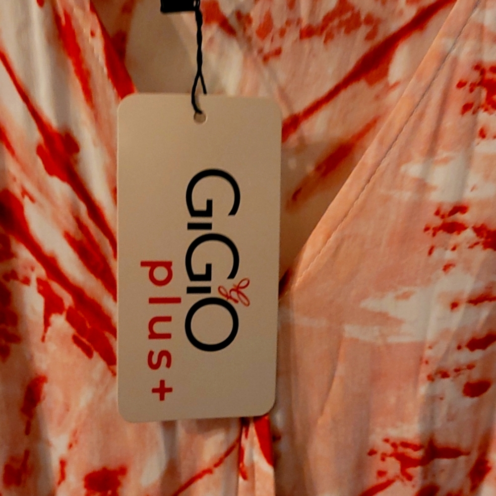 GiGiO plus maxi dress size 1xL new with tags.
